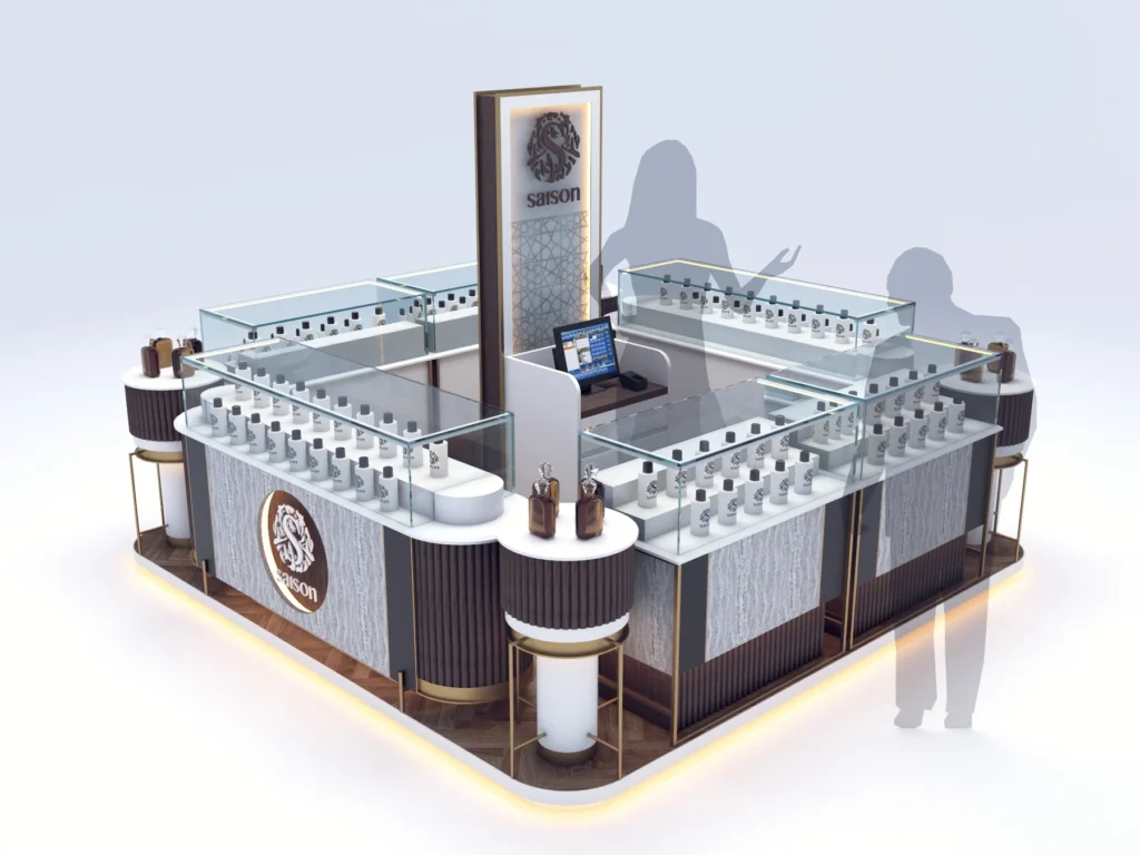 Perfume Kiosk Design in UAE by Melody